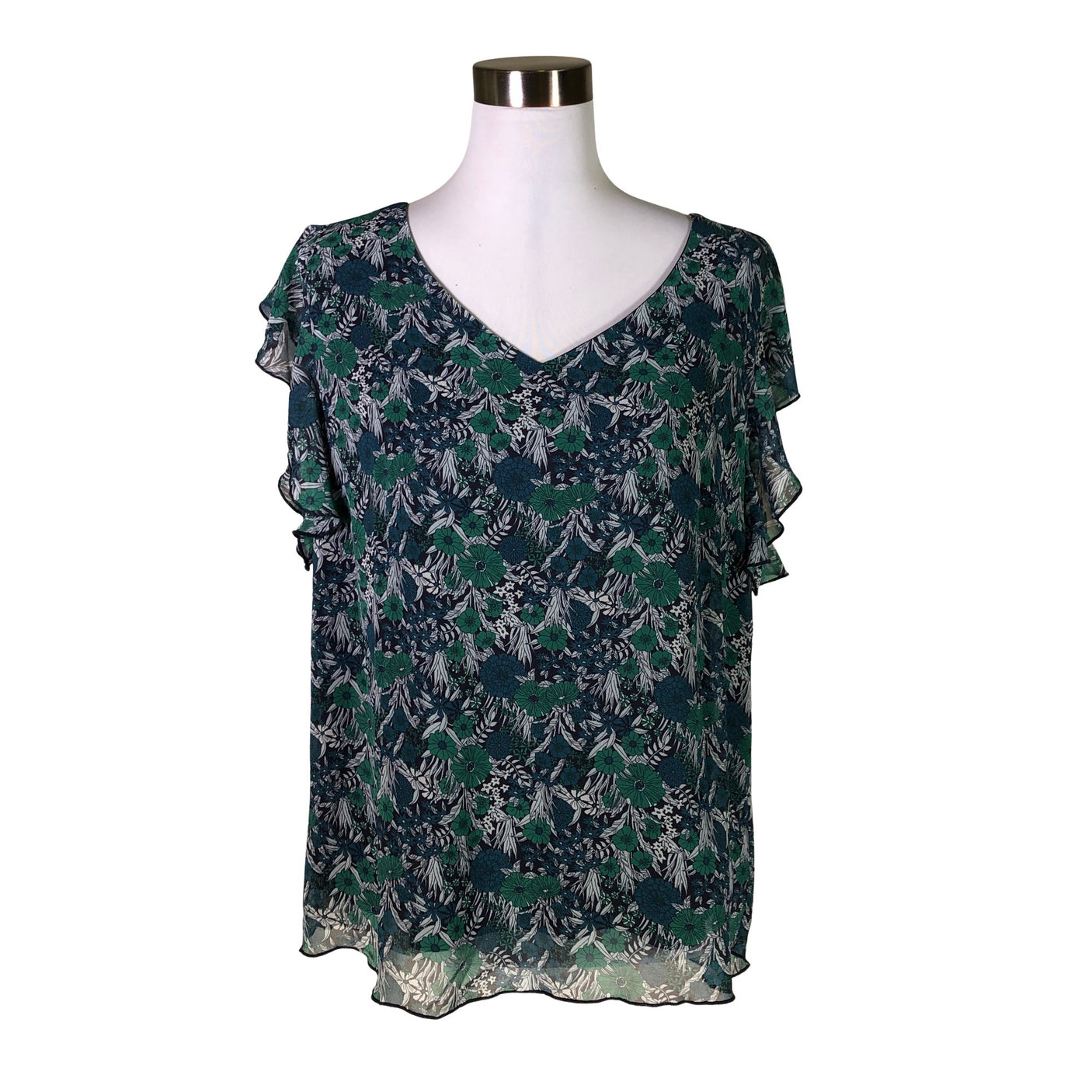 Unisex Saint Tropez - Lyhythihainen pusero, koko 40 -  (1)