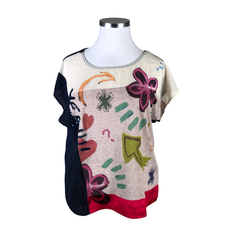 Unisex Desigual - Lyhythihainen pusero, koko 44 -  ()