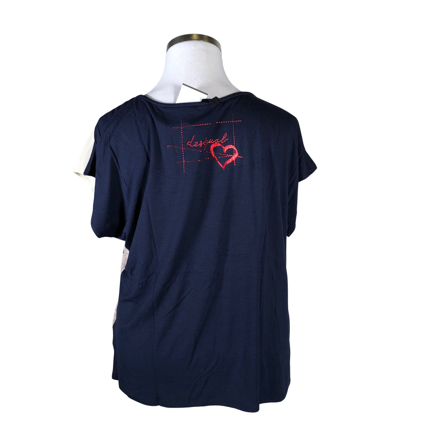 Unisex Desigual - Lyhythihainen pusero, koko 44 -  (2)