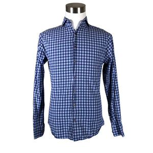 Miesten The Shirt Factory - Kauluspaita, koko M - Sininen (1)