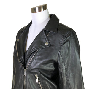 Unisex Selected - Nahkatakki, koko 40 -  (3)