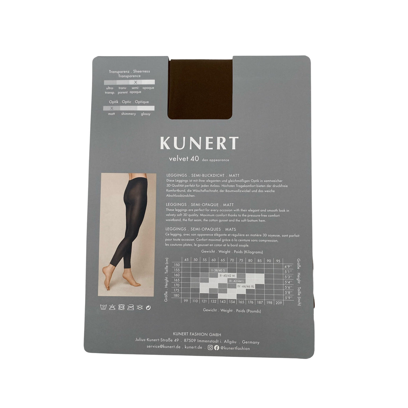 Unisex Kunert - Leggingsit, koko 38 -  (2)