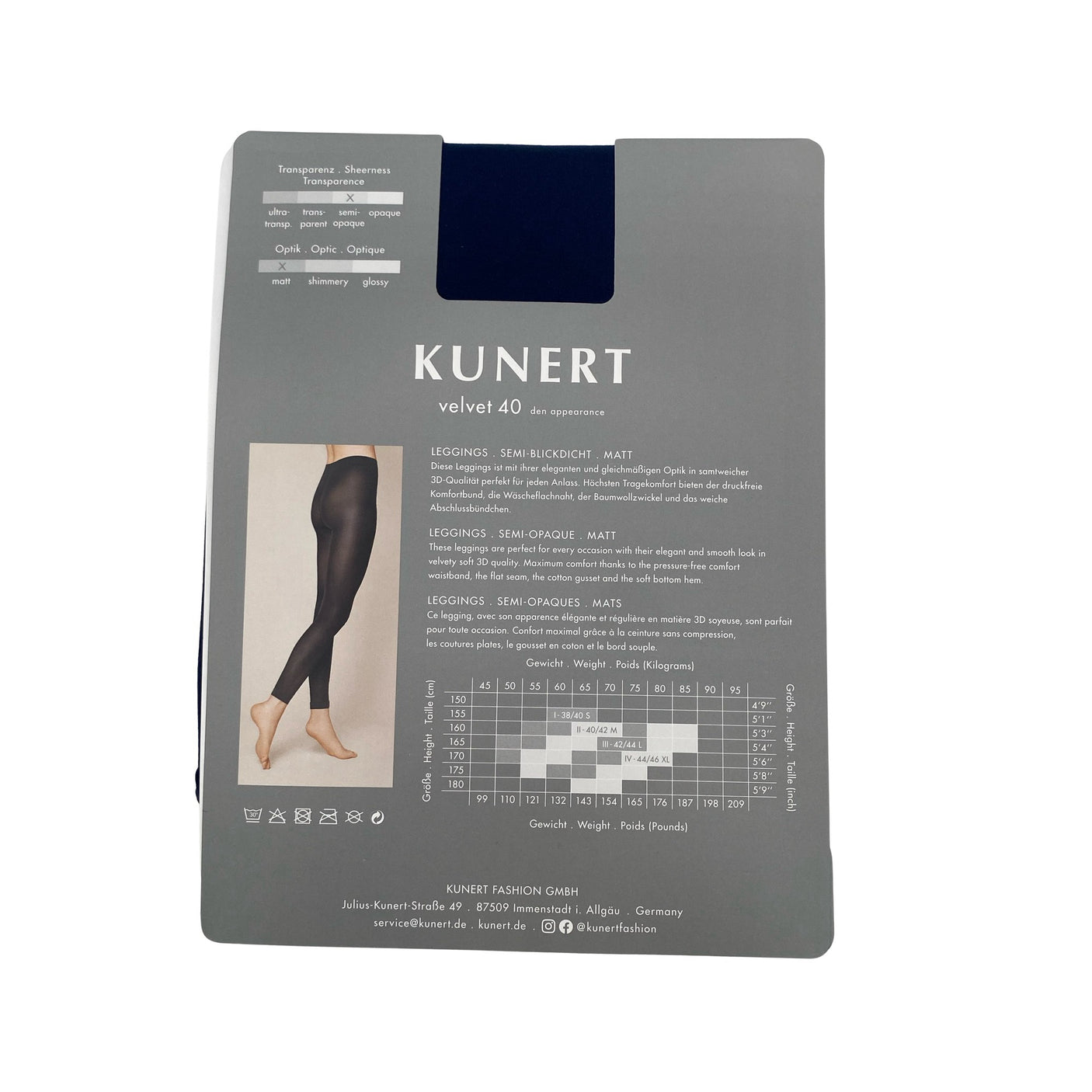 Unisex Kunert - Leggingsit, koko 38 -  (2)