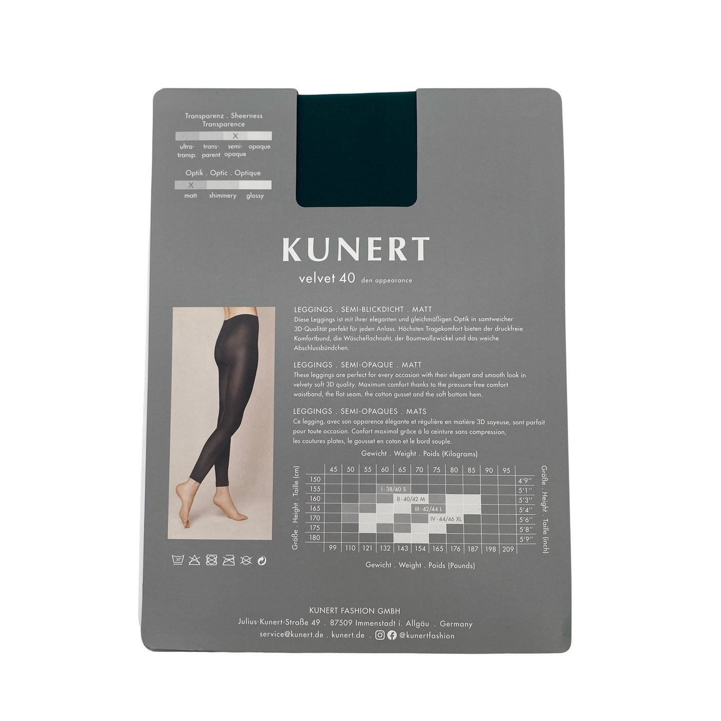 Unisex Kunert - Leggingsit, koko 38 -  (2)