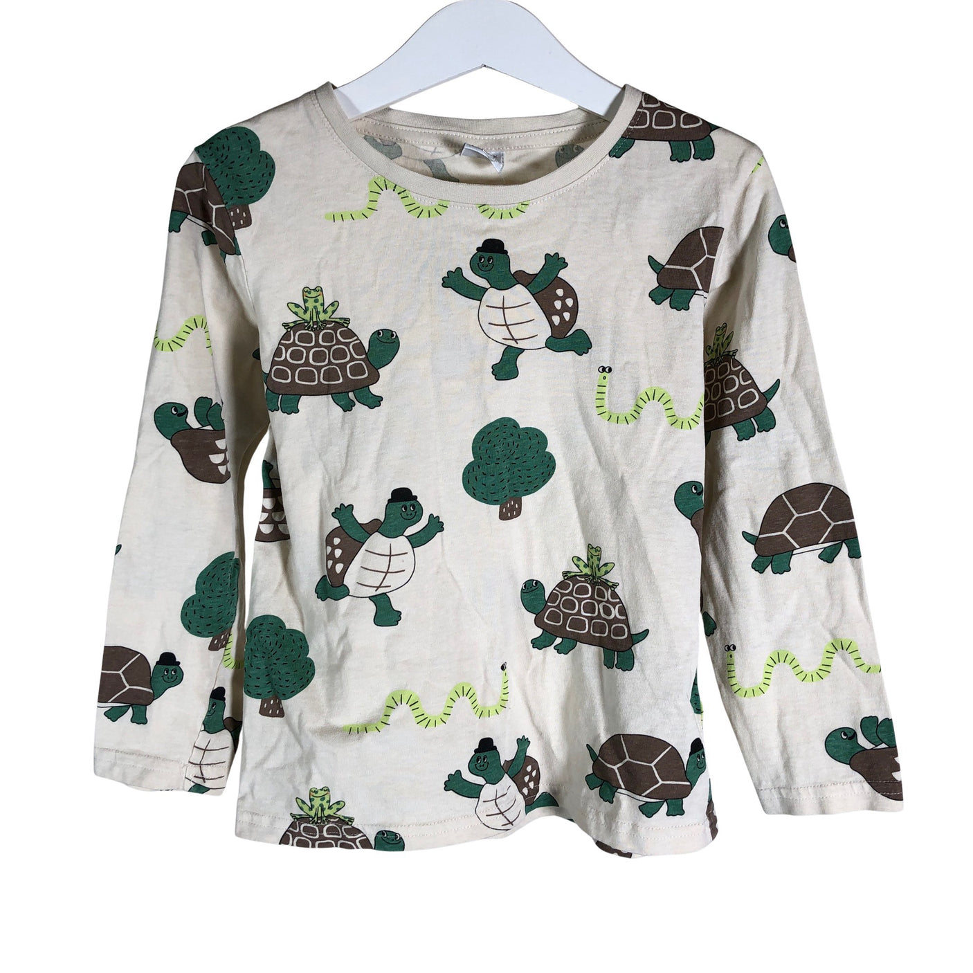 Unisex Lindex - Trikoopaita, koko 110 - 116 -  (1)