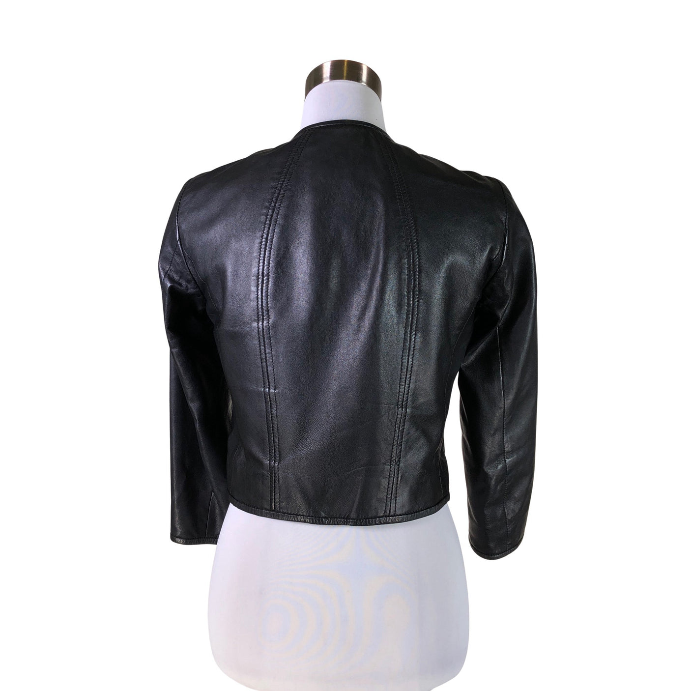 Unisex Massimo Dutti - Nahkatakki, koko 36 -  (2)