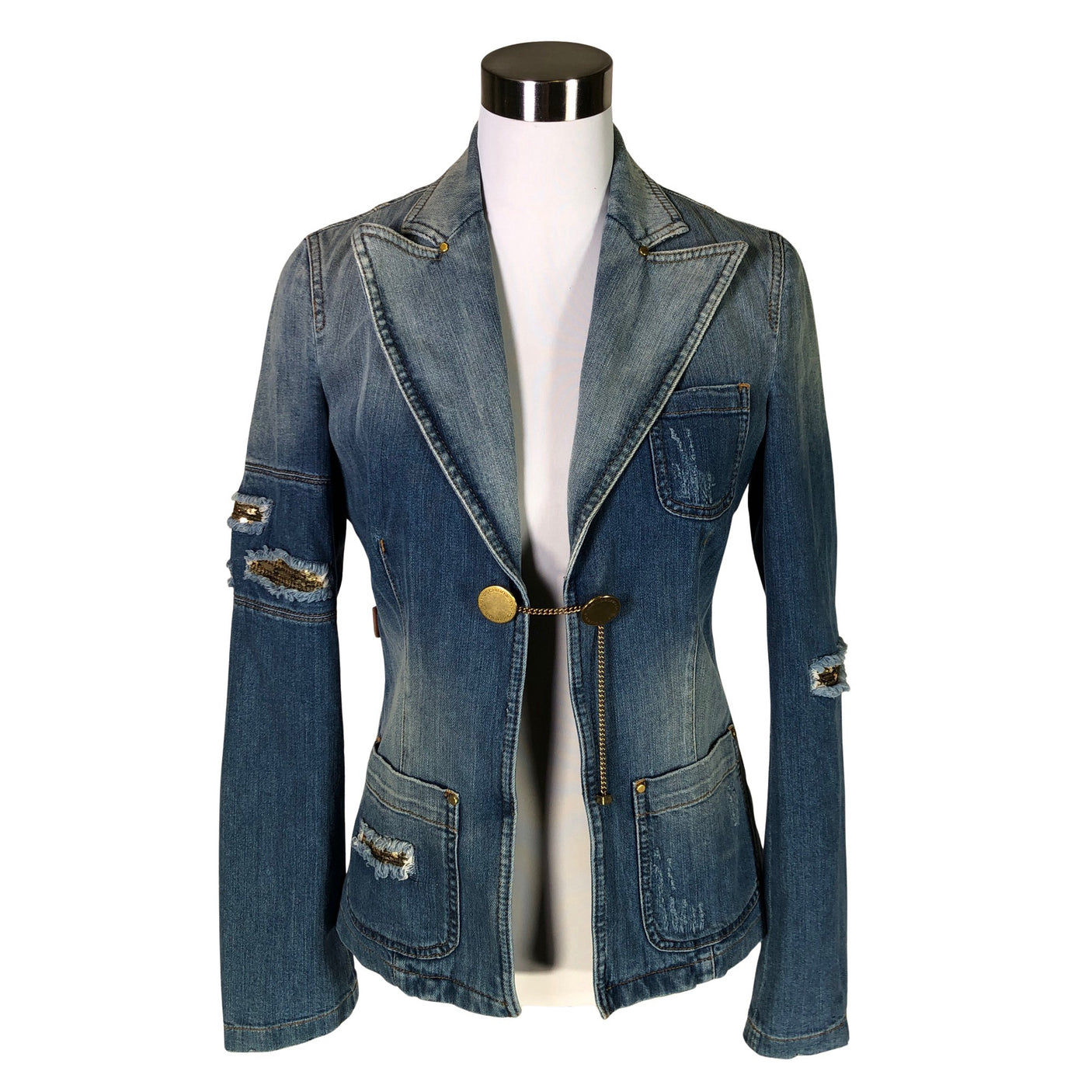 Unisex Moschino Jeans - Farkkutakki, koko 36 -  (1)