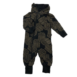 Unisex Pikkuset - Haalarit, koko 56 - 62 - Musta (1)