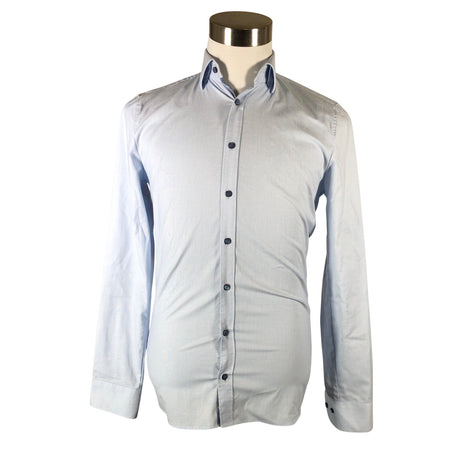 Miesten Olymp - Kauluspaita, koko S - Vaaleansininen ()