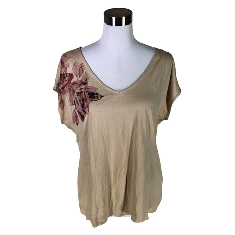Naisten Esprit - T-paita, koko 38 - Beige ()