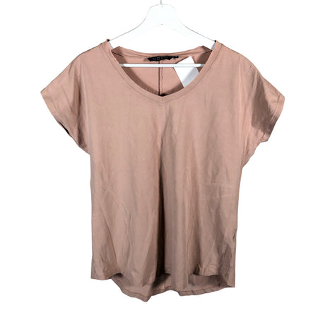Naisten NOSH - T-paita, koko 46 - Beige ()