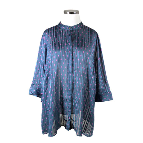 Naisten Zizzi - T-paita, koko 58 - Sininen ()