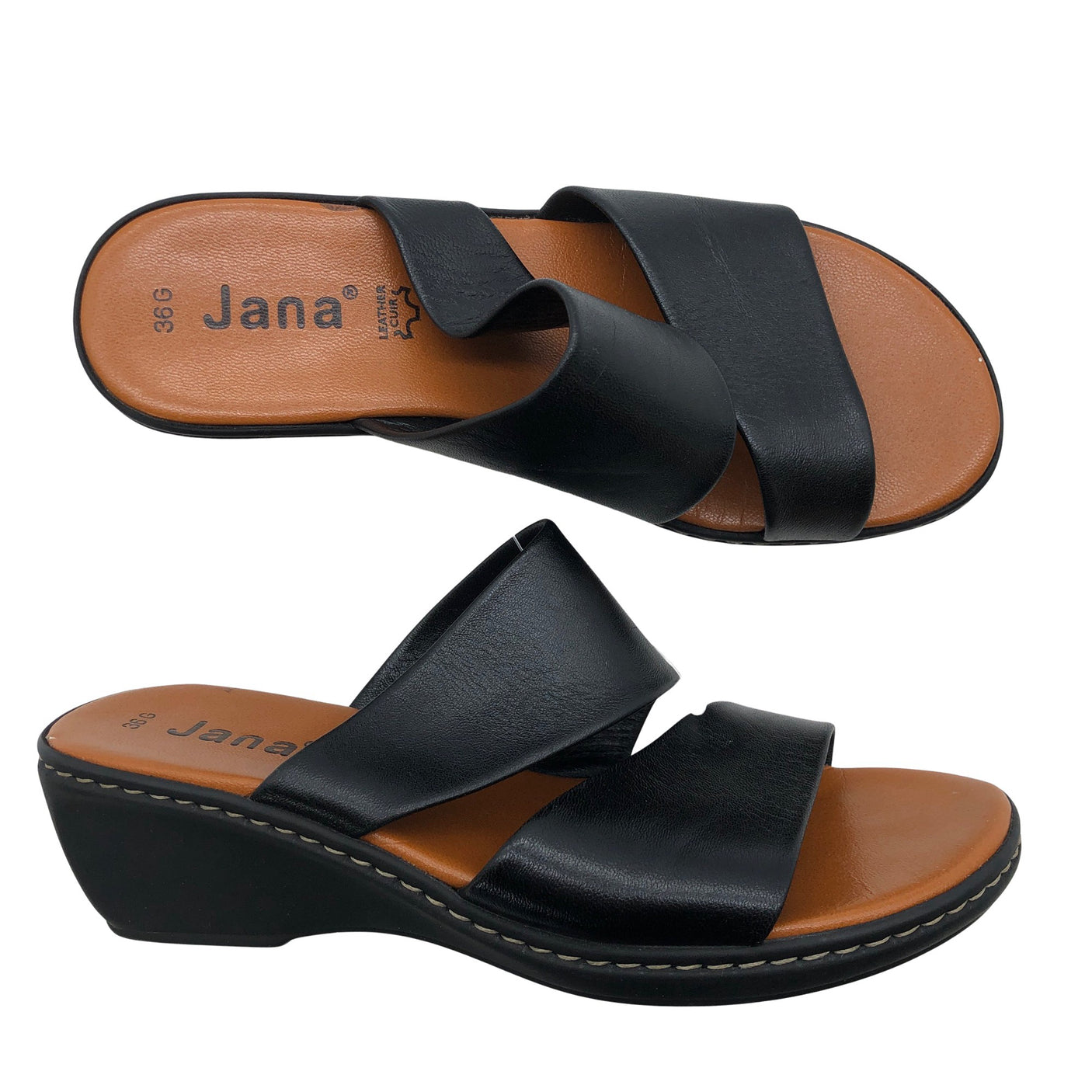 Unisex Jana - Korolliset sandaalit, koko 36 -  (1)