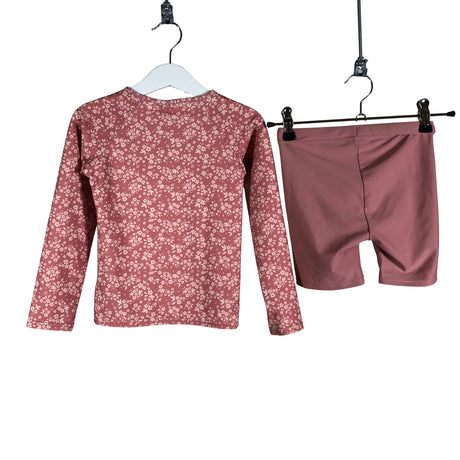 Tyttöjen Kuling - Uima-asu, koko 98 - 104 - Vaaleanpunainen (2)