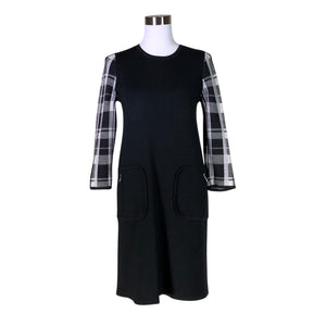 Naisten Karen Millen - Neulemekko, koko 38 - Musta (1)