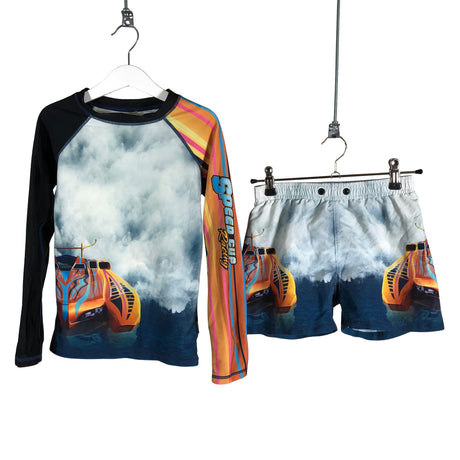 Unisex Molo Kids - Uima-asu, koko 128 - 134 - Vaaleansininen ()