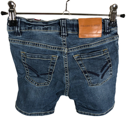 Unisex Polarn O. Pyret - Farkkushortsit, koko 86 - 92 - Sininen (2)
