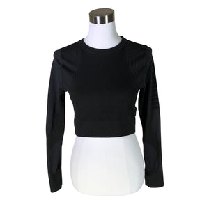 Naisten Puma - Urheilupaita, pitkät hihat, koko 40 - Musta (1)