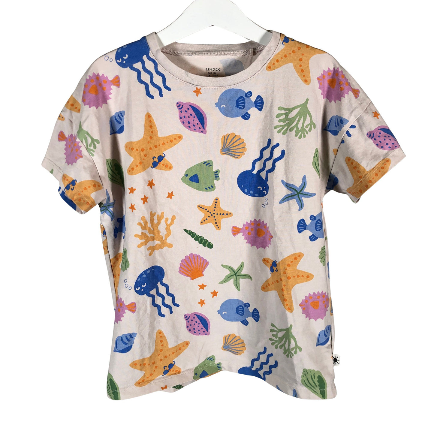 Unisex Lindex - T-paita, koko 122 - 128 -  (1)