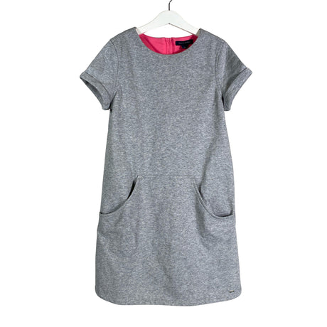 Tyttöjen Tommy Hilfiger - Mekko, koko 146 - 152 - Hopea ()