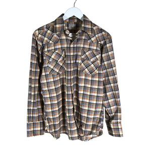 Miesten JC Penney - Kauluspaita, koko S - Ruskea (1)