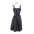 Naisten Hearts & Roses - Kangasmekko, koko 38 - Musta ()