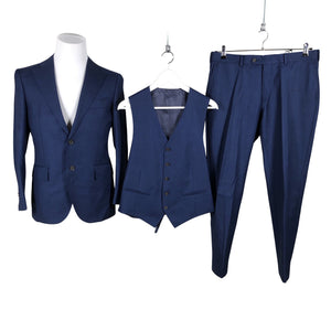 Miesten SuitSupply - Puku, koko L - Sininen (1)