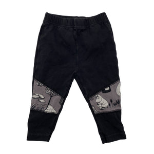 Unisex Martinex - Trikoohousut, koko 62 - 68 - Musta (1)