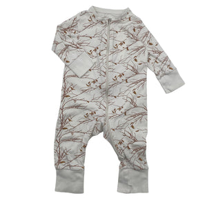 Unisex Kuutti - Haalari, koko 62 - 68 - Valkoinen (1)
