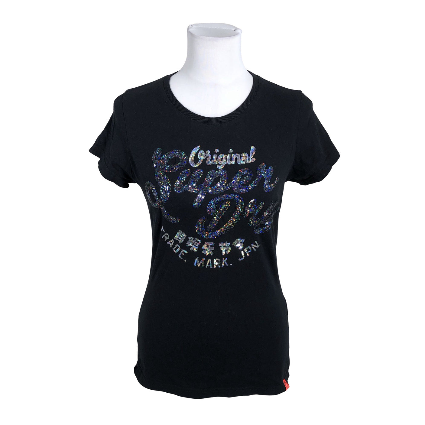 Naisten Superdry - T-paita, koko 38 - Sininen (1)