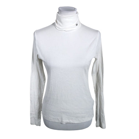 Naisten Calvin Klein Jeans - Trikoopaita, koko 38 - Valkoinen ()