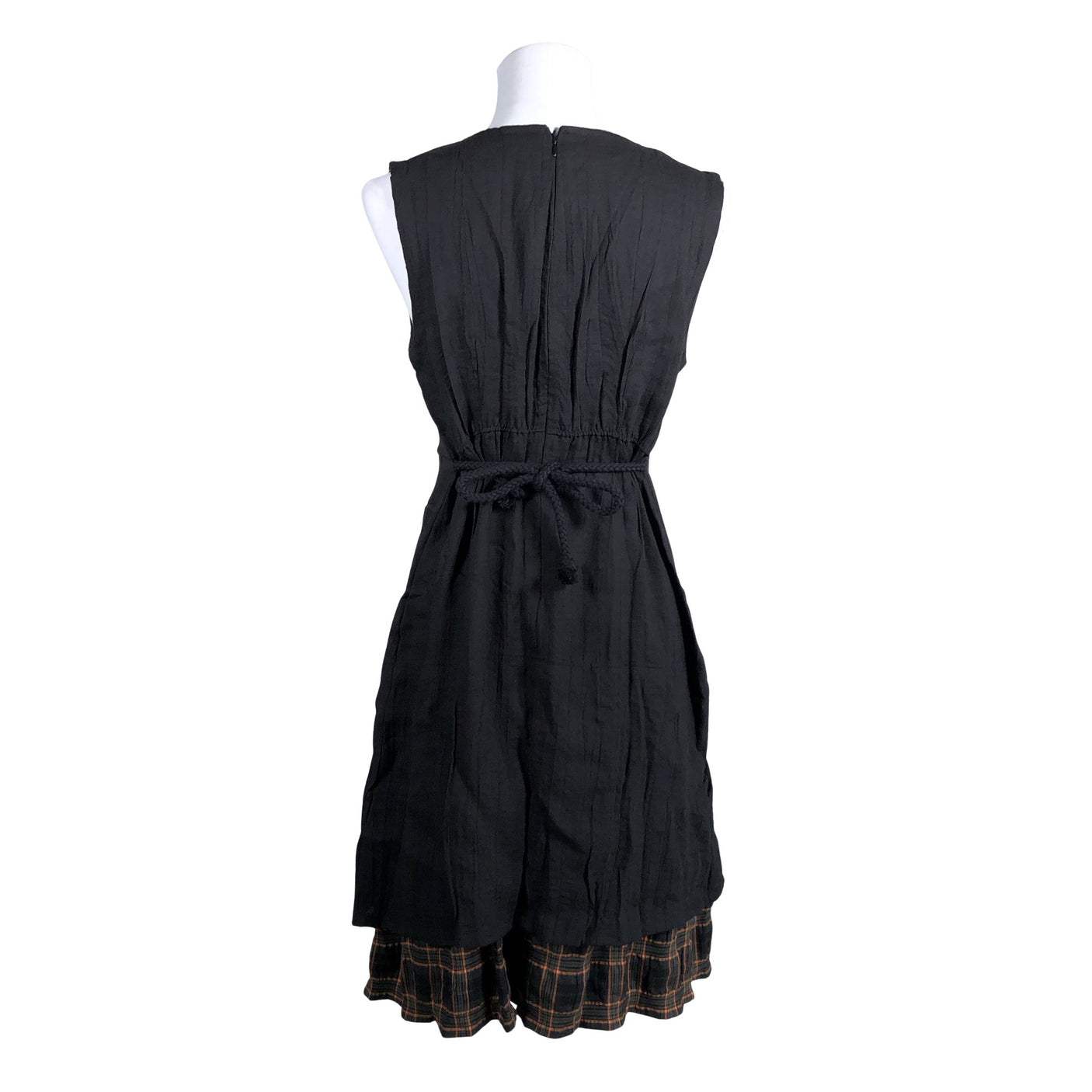 Naisten Handmade - Kangasmekko, koko 38 - Musta (2)