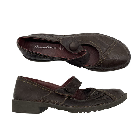 Naisten Aventura - Ballerinat, koko 37 - Ruskea ()