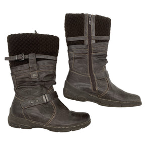 Naisten Tamaris - Saappaat, koko 39 - Ruskea (1)