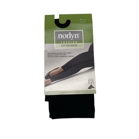 Naisten Norlyn - Leggingsit, koko 38 - Musta ()
