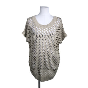 Naisten Esprit - Neulepaita, koko 40 - Beige (1)