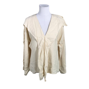 Naisten by Malene Birger - Pusero, koko 38 - Beige (1)