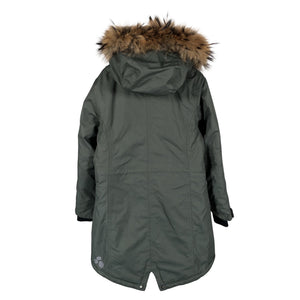 Unisex Huppa - Toppatakki, koko 134 - 140 - Vihreä (2)