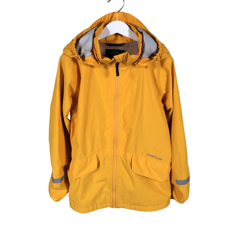 Unisex Didriksons - Välikausitakki, koko 134 - 140 - Keltainen ()