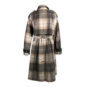 Naisten Kät Studio - Villakangastakki, koko 36 - Ruskea (3)