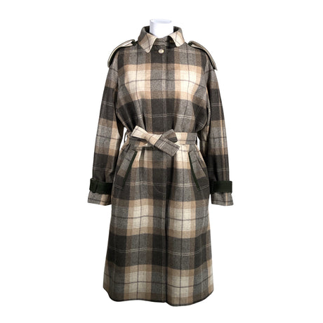 Naisten Kät Studio - Villakangastakki, koko 36 - Ruskea ()