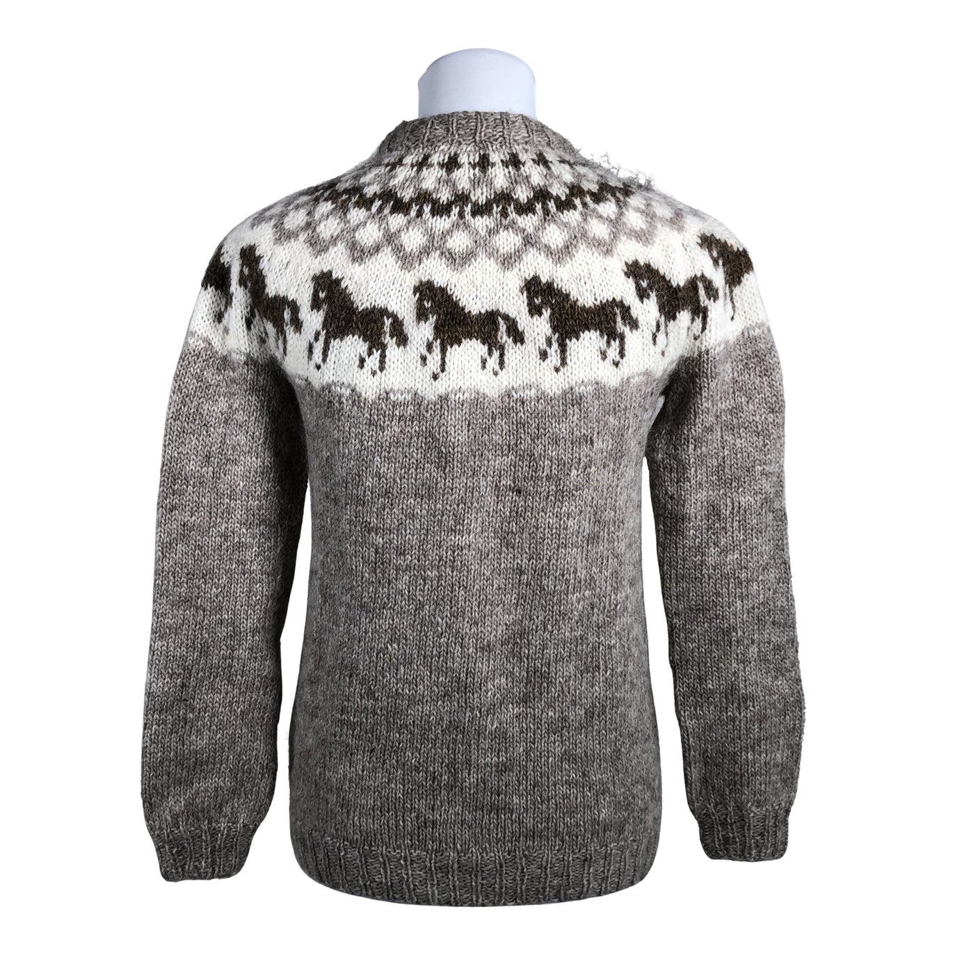 Naisten Handmade - Neulepaita, koko 34 - Beige (4)