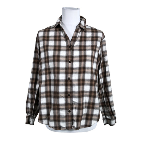 Naisten Uniqlo - Flanellipaita, koko 36 - Ruskea ()