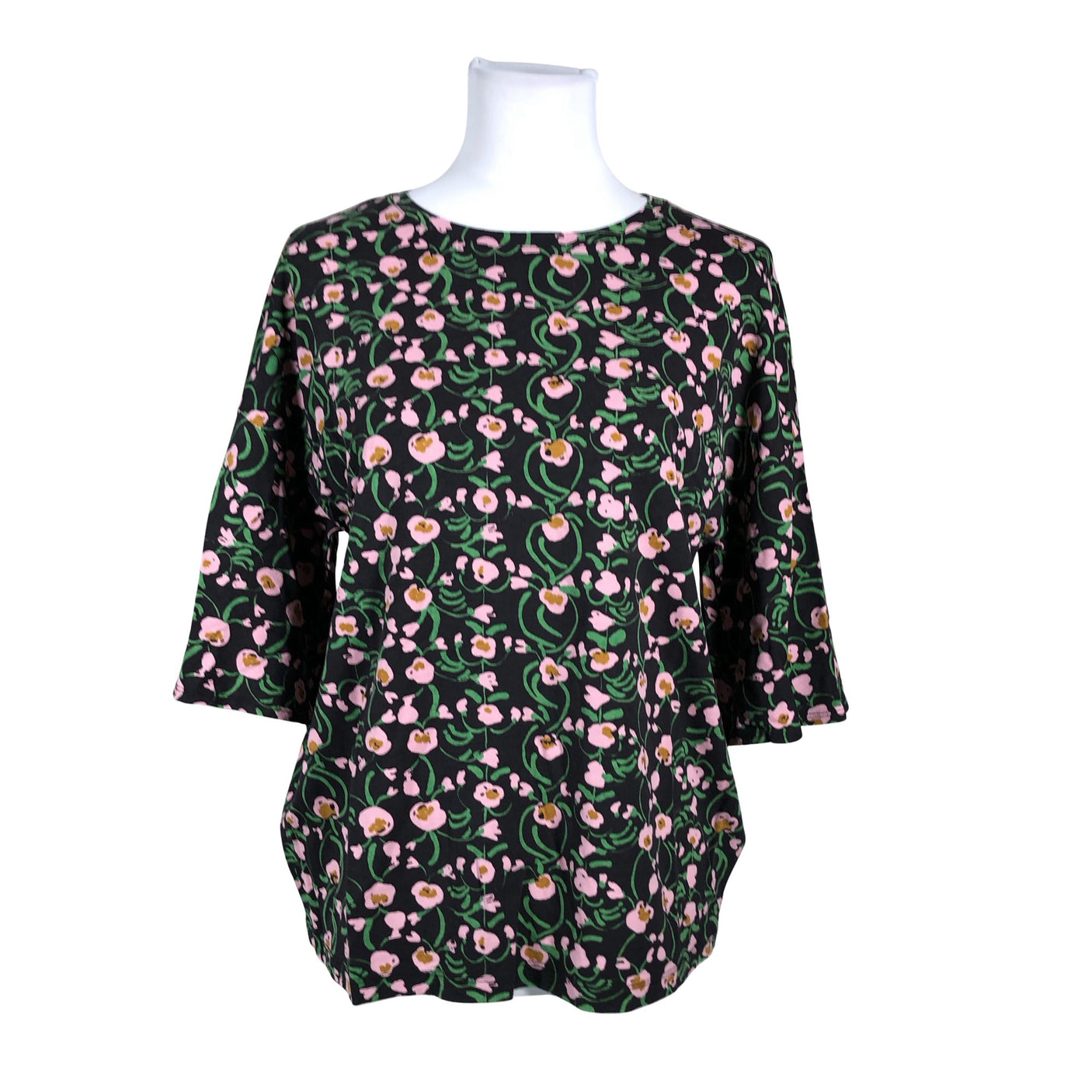 Naisten Marimekko - Trikoopaita, koko 38 - Musta (1)