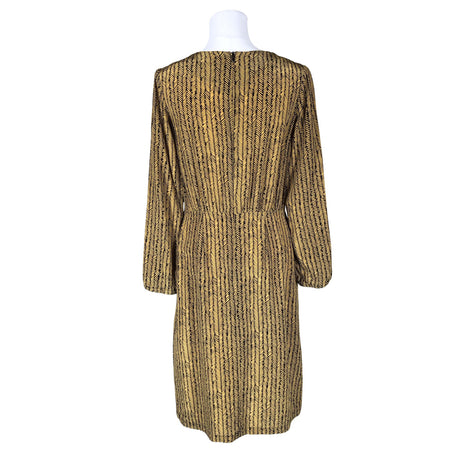 Naisten Marimekko - Sifonkimekko, koko 36 - Ruskea (2)