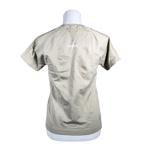 Naisten Gymshark - Urheilupaita, lyhyet hihat, koko 36 - Beige (2)