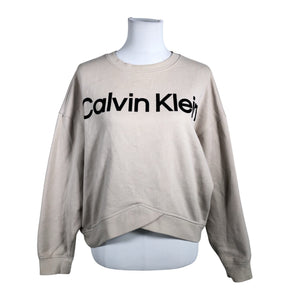 Naisten Calvin Klein - Collegepaita, koko 38 - Beige (1)