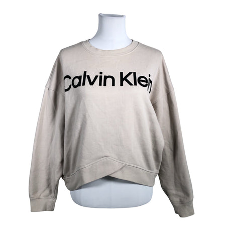 Naisten Calvin Klein - Collegepaita, koko 38 - Beige ()