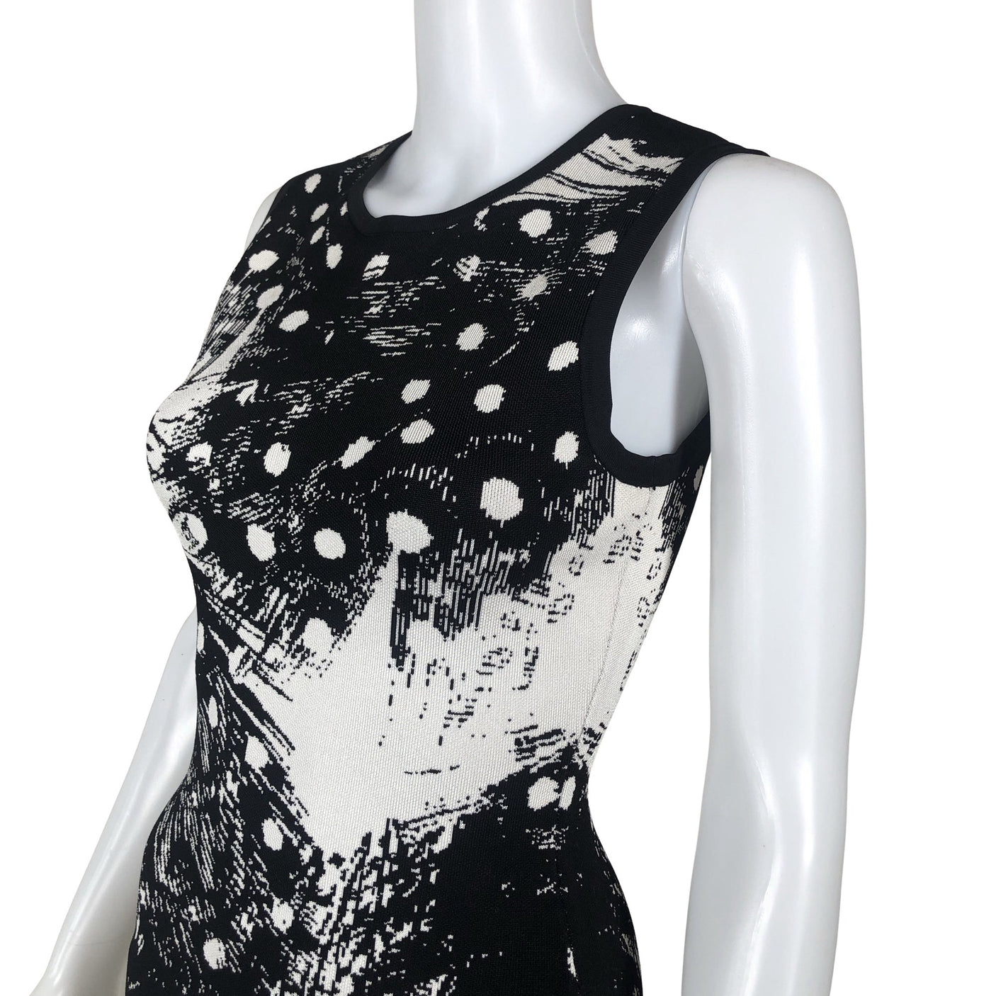 Naisten Karen Millen - Neulemekko, koko 34 - Musta (3)