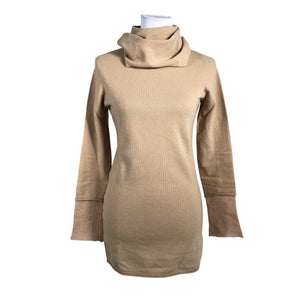 Naisten Stefanel - Neuletunika, koko 38 - Beige (1)